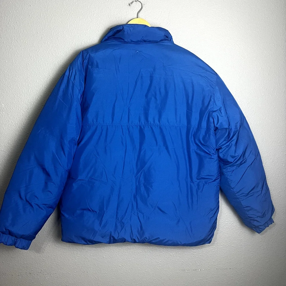 Vintage Y2K Old Navy Size XL Outerwear Down Filled Reversible Puffer Jacket Coat